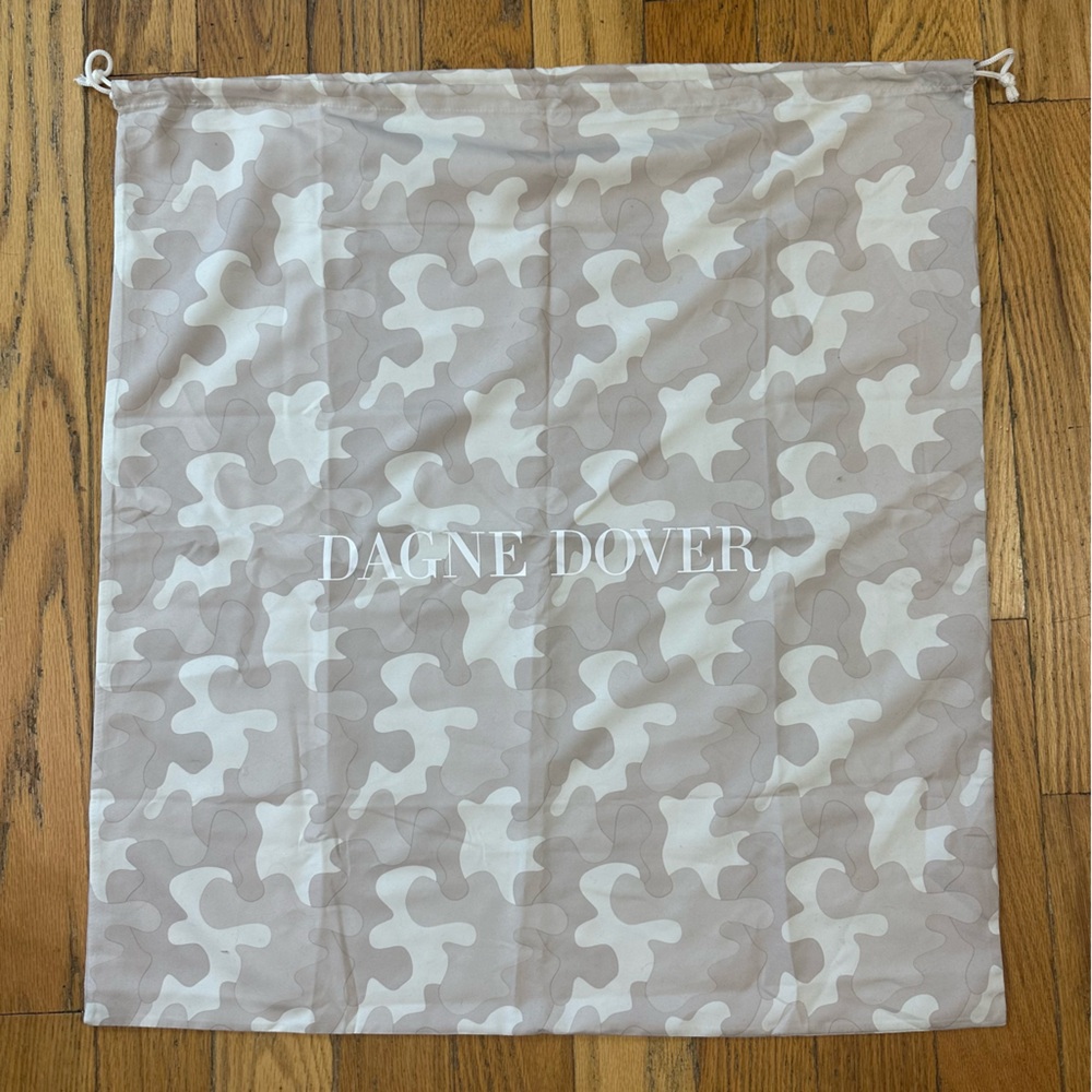 Dagne Dover Camo Drawstring Dust Bag 27x25”